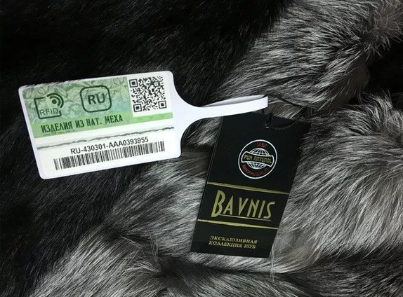 俄羅斯：進出口毛皮需要強制使用RFID標簽，結果銷量果然大增